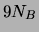 $9 N_B$