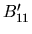 $B^\prime_{11}$