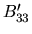 $B^\prime_{33}$