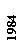 Text Box: 1984