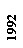 Text Box: 1992